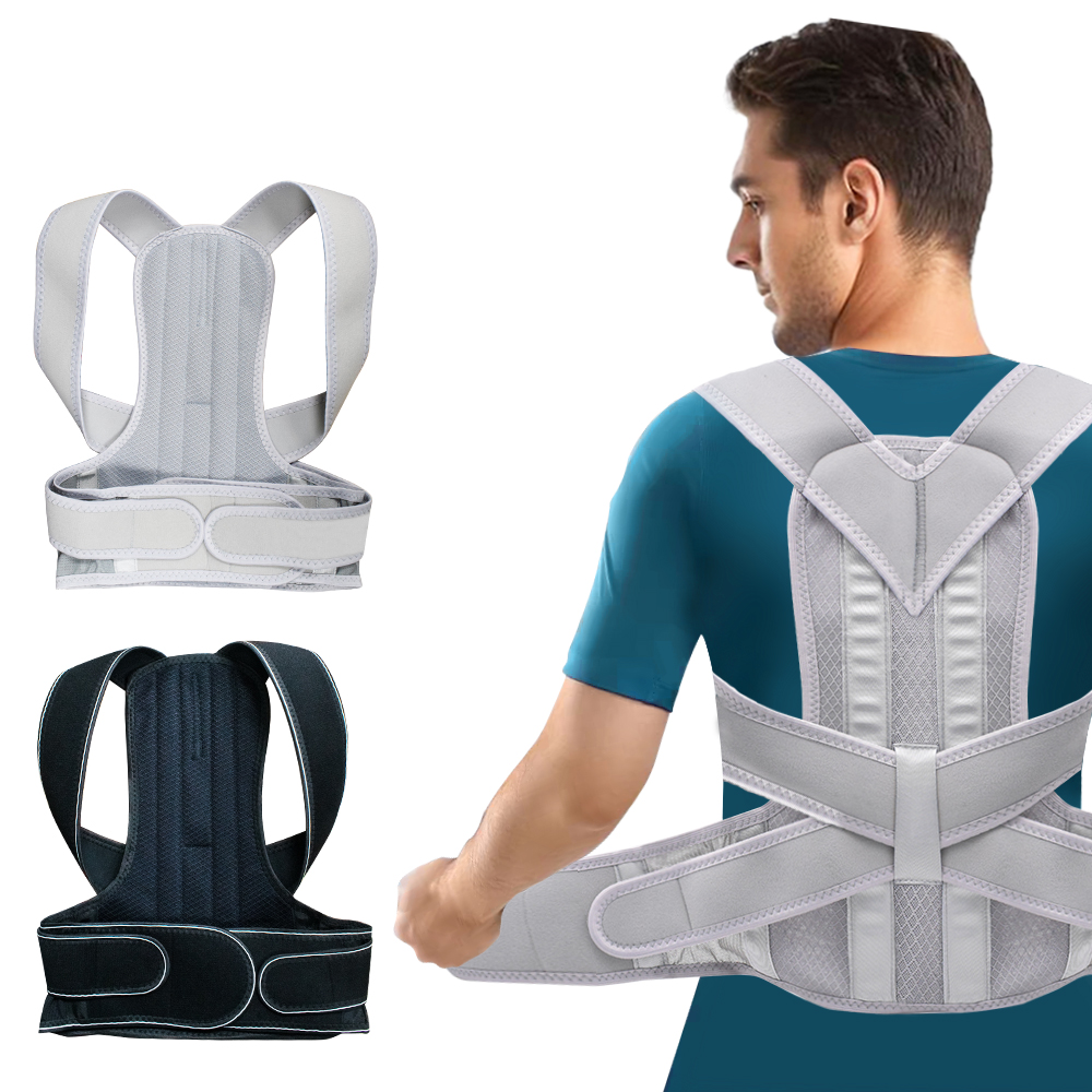 Posture Corrector Back - 調整可能な脊柱側弯症姿勢矯正コルセット、背部装具、腰椎サポート、姿勢矯正ベルト