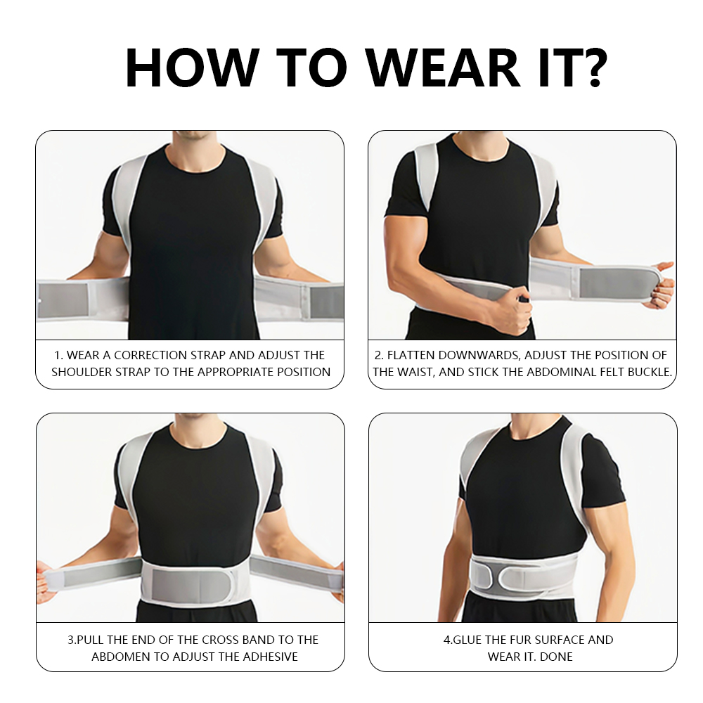 調整可能な脊柱側弯症姿勢矯正コルセット、背部装具、腰椎サポー - Posture Corrector Back のレビューと価格