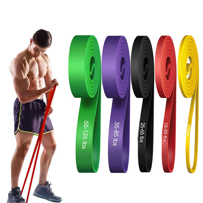 5本セット TPE製 フィットネス ヨガ ストレッチバンド  - Yoga Fitness Resistance Band のレビューと価格