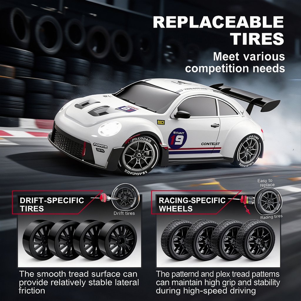 最新のリモコン式ドリフトカー 1:24 4WD レーシングモ - Victor Racket Jetspeed のレビューと価格