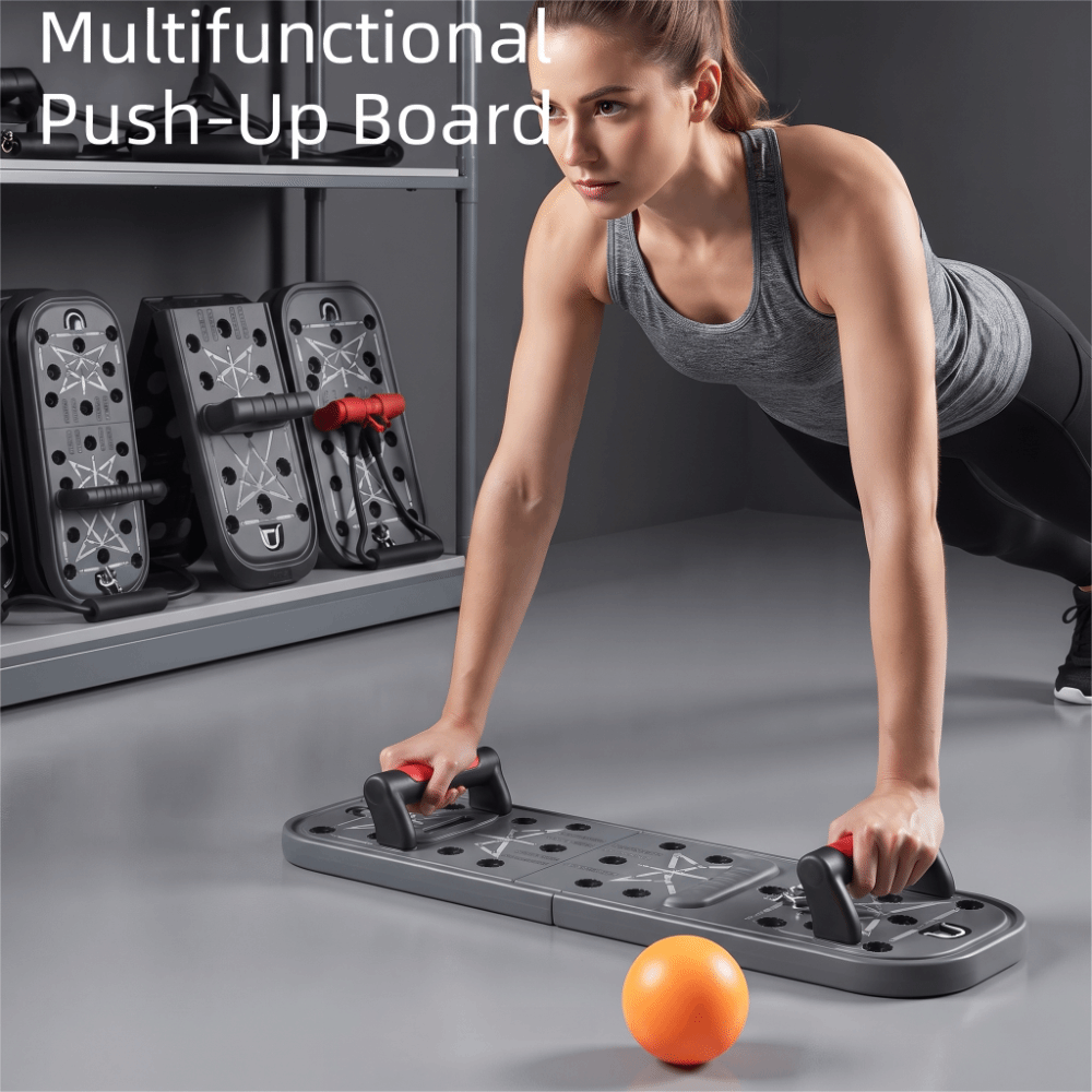 ハンドル付きのプッシュアップボード。持ち運び可能で滑り止め加 - Push Up Board のレビューと価格