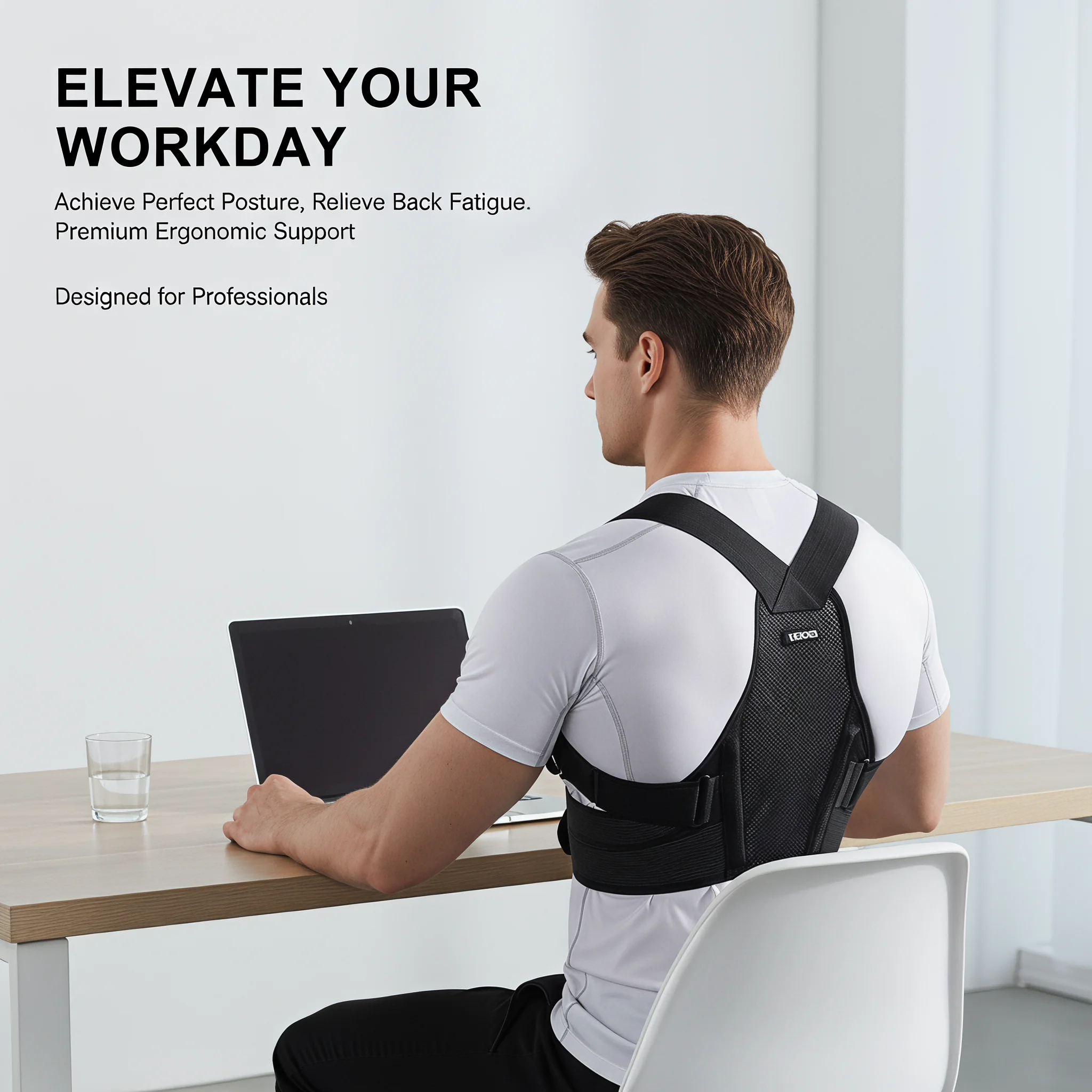 VBOSI調整可能な姿勢矯正器、通気性メッシュバックショルダ - Posture Corrector Back のレビューと価格