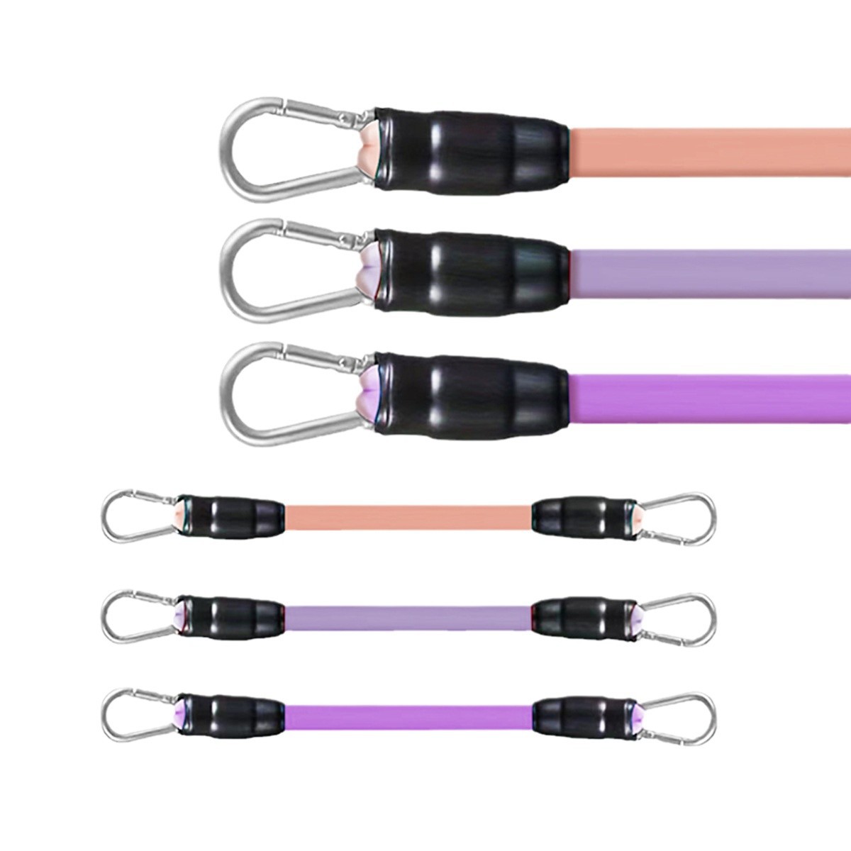 アンクルストラップ付きレジスタンスバンドセット フィットネス - Yoga Fitness Resistance Band のレビューと価格