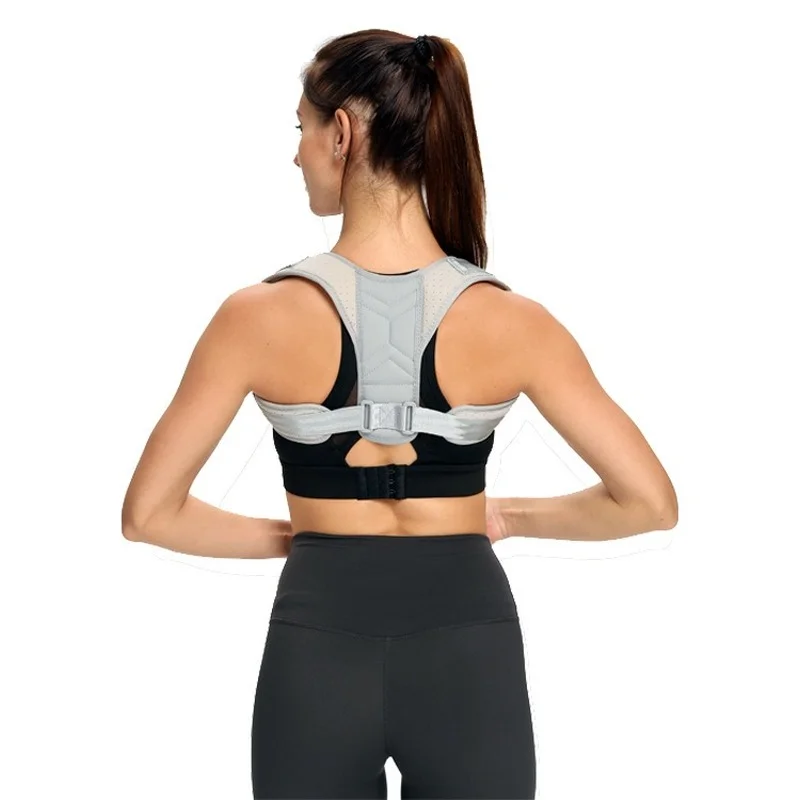 バックショルダー姿勢矯正装置調節可能なベルト鎖骨脊椎サポート - Posture Corrector Back のレビューと価格